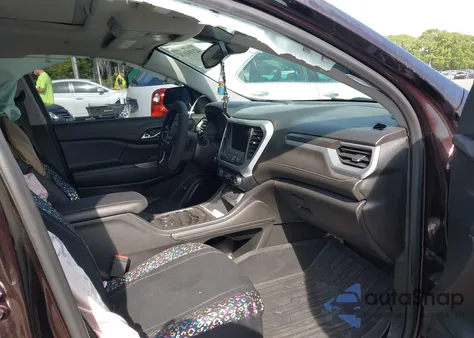 2021 GMC Acadia Fwd Slt из США, поврежденный, VIN 1GKKNML4XMZ103626